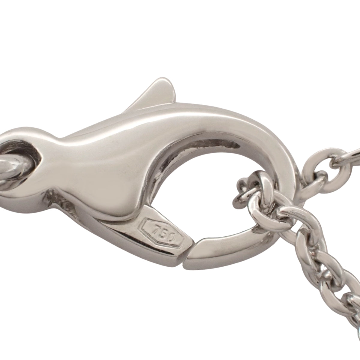 チクラディ ネックレス ホワイトゴールド K18WG