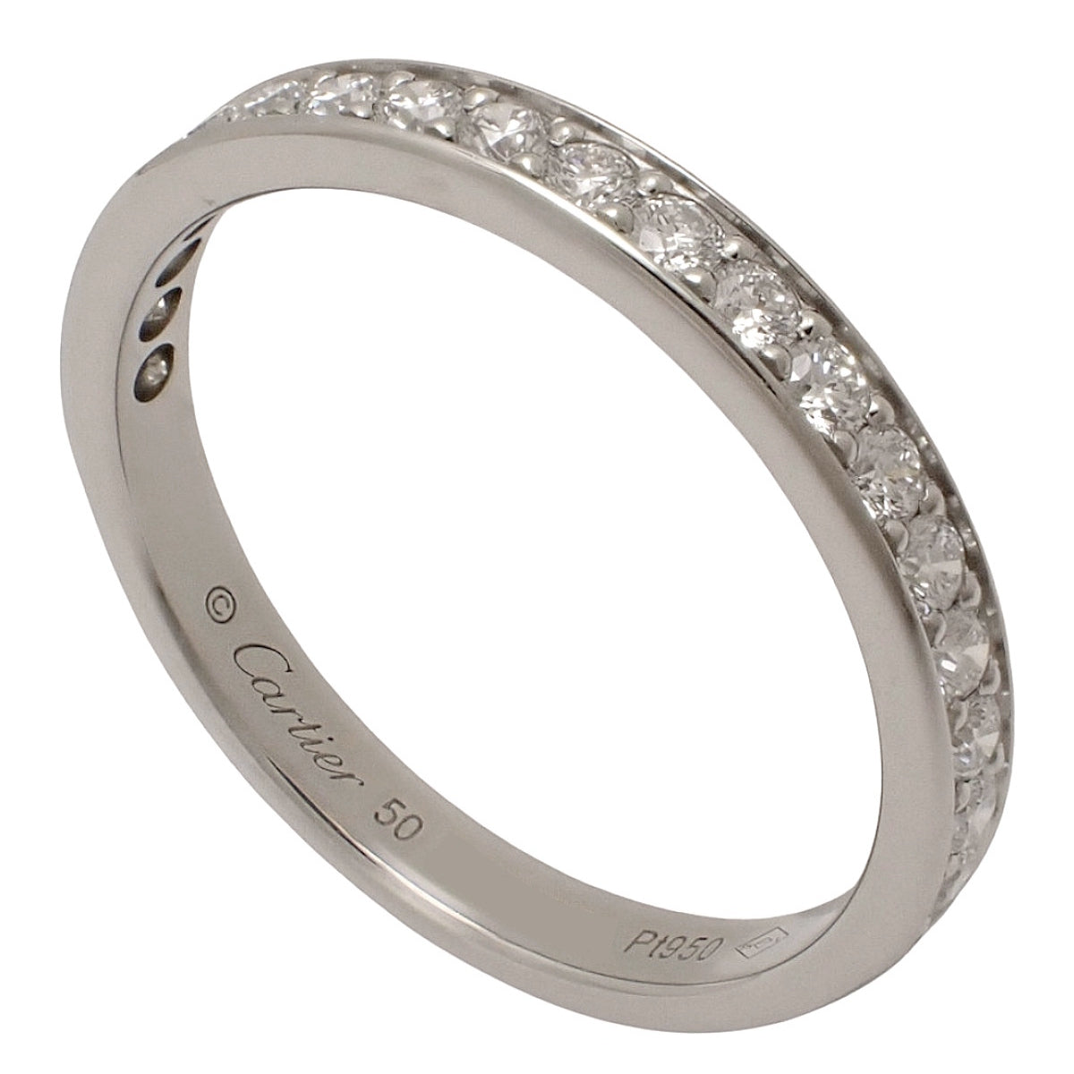 1895 Wedding Ring Diamond Platinum Pt950