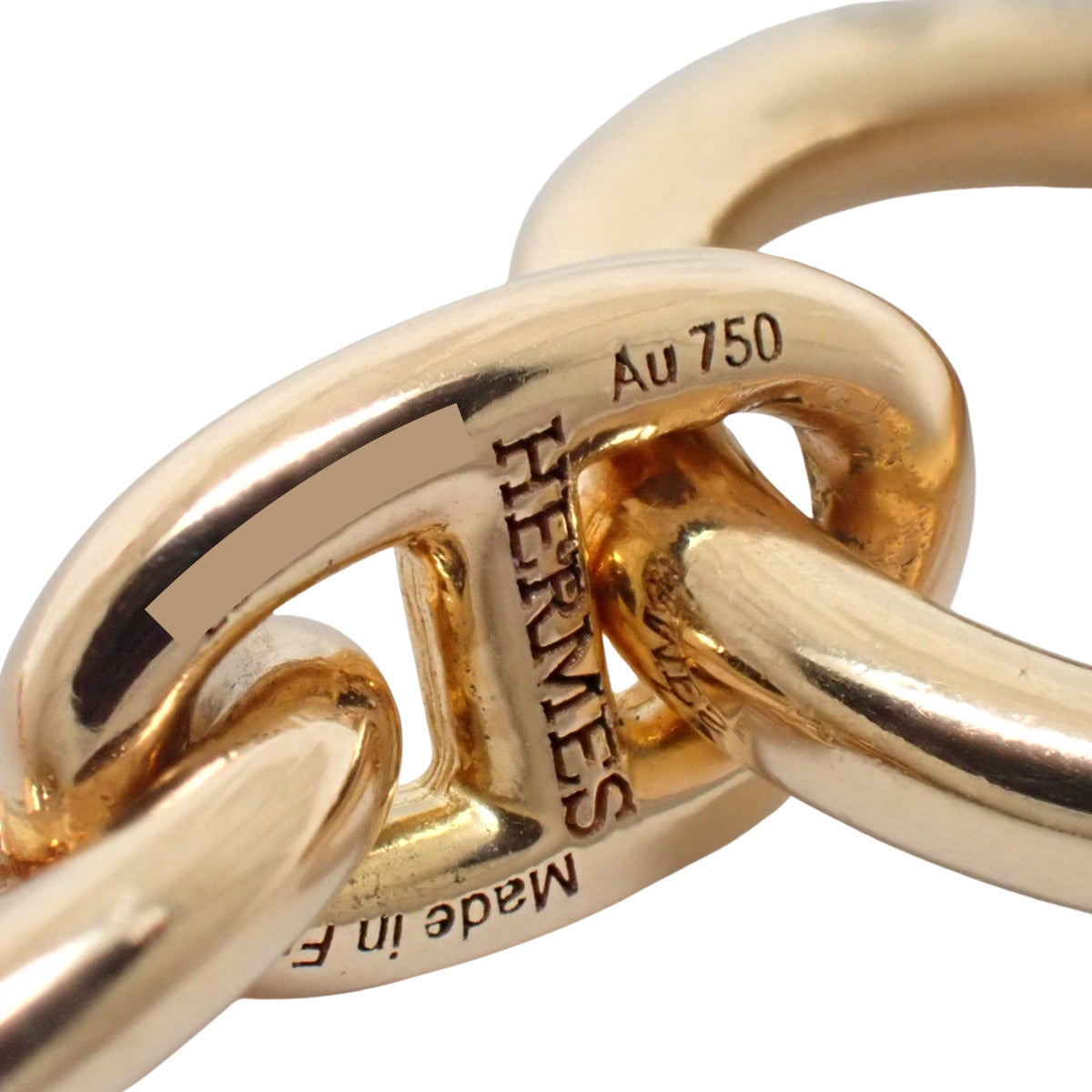 シェーヌダンクルTPM ブレスレット ピンクゴールド K18PG 21.4g