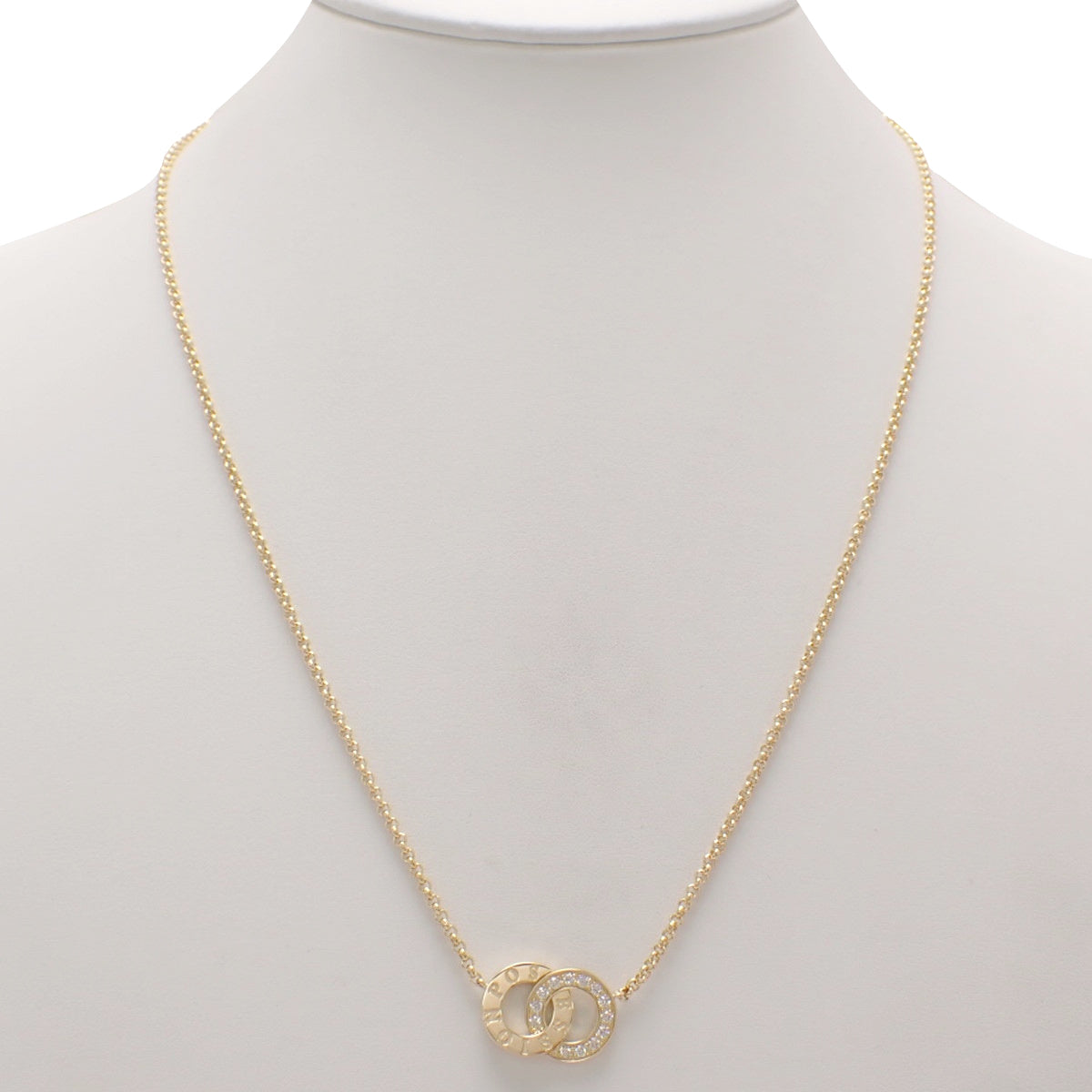 Possession Necklace in 18K Yellow Gold with Diamonds