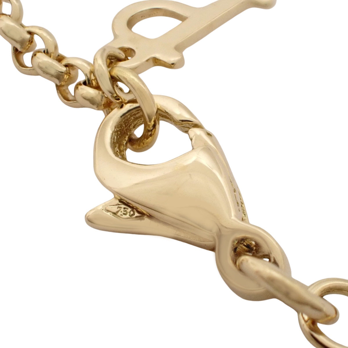 Possession Necklace in 18K Yellow Gold with Diamonds