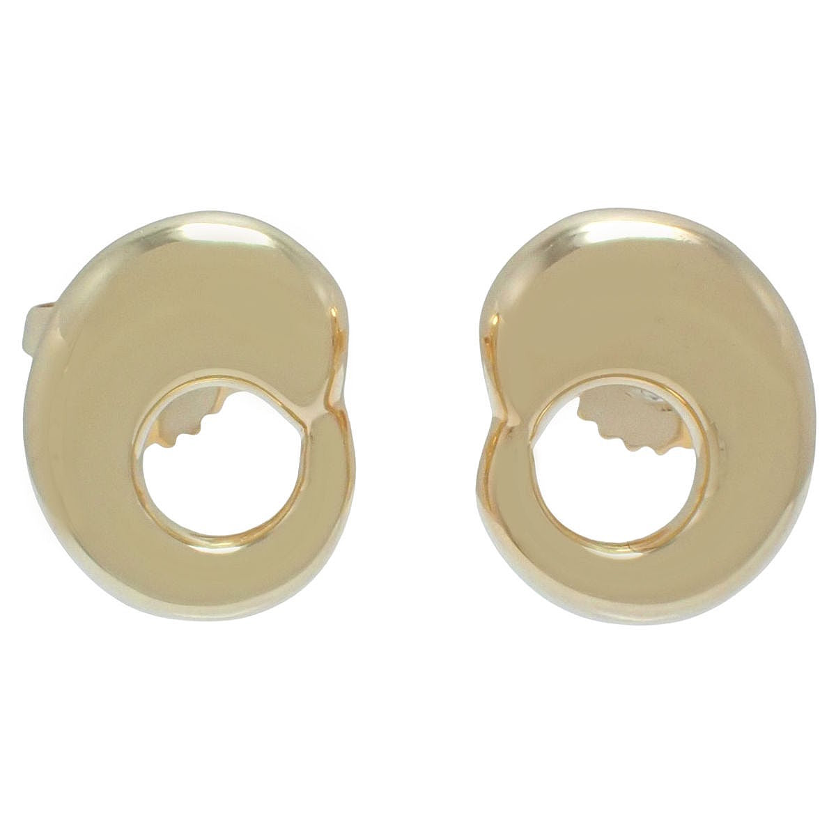 Eternal Circle Earrings in 18K Yellow Gold