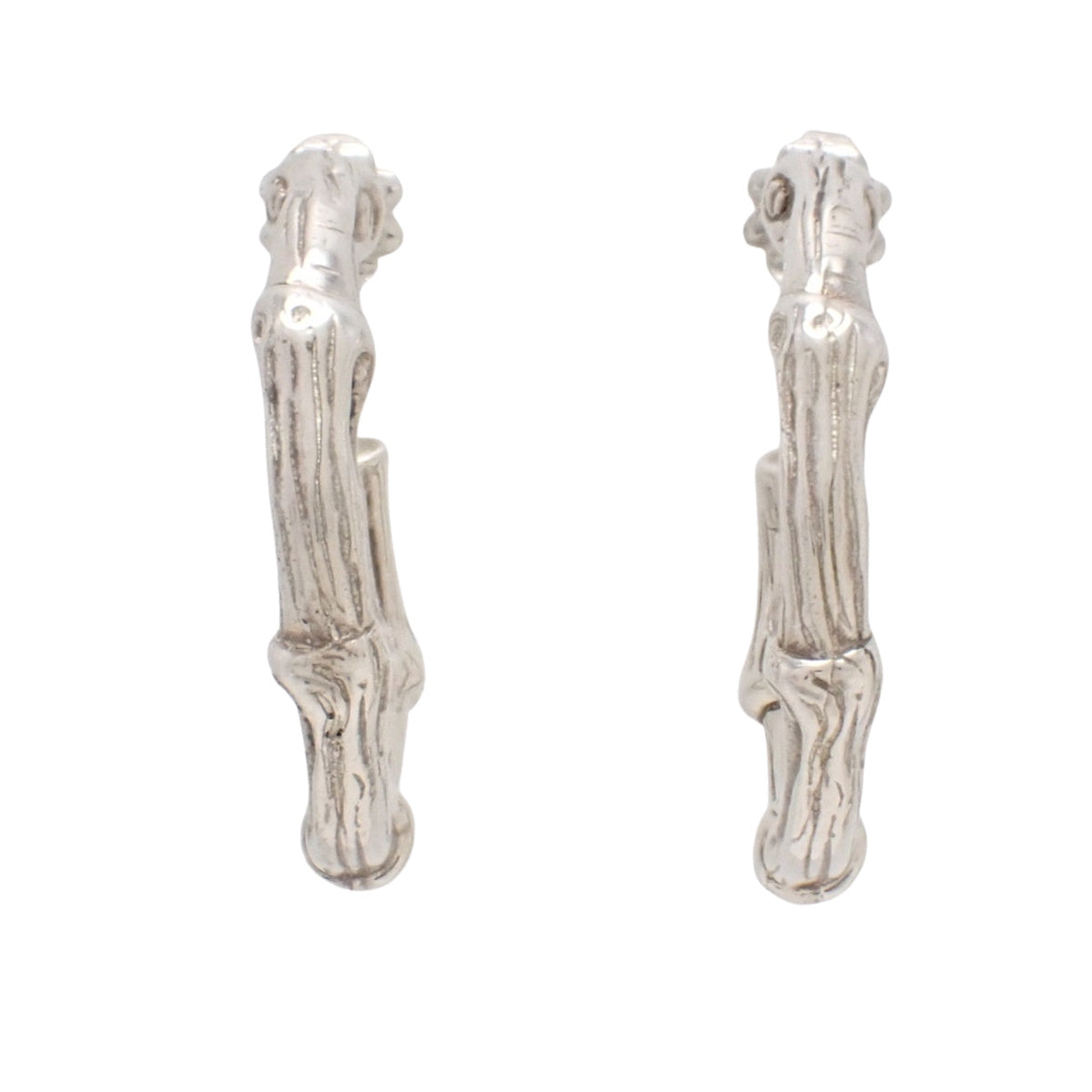 バンブー ピアス シルバー SV925