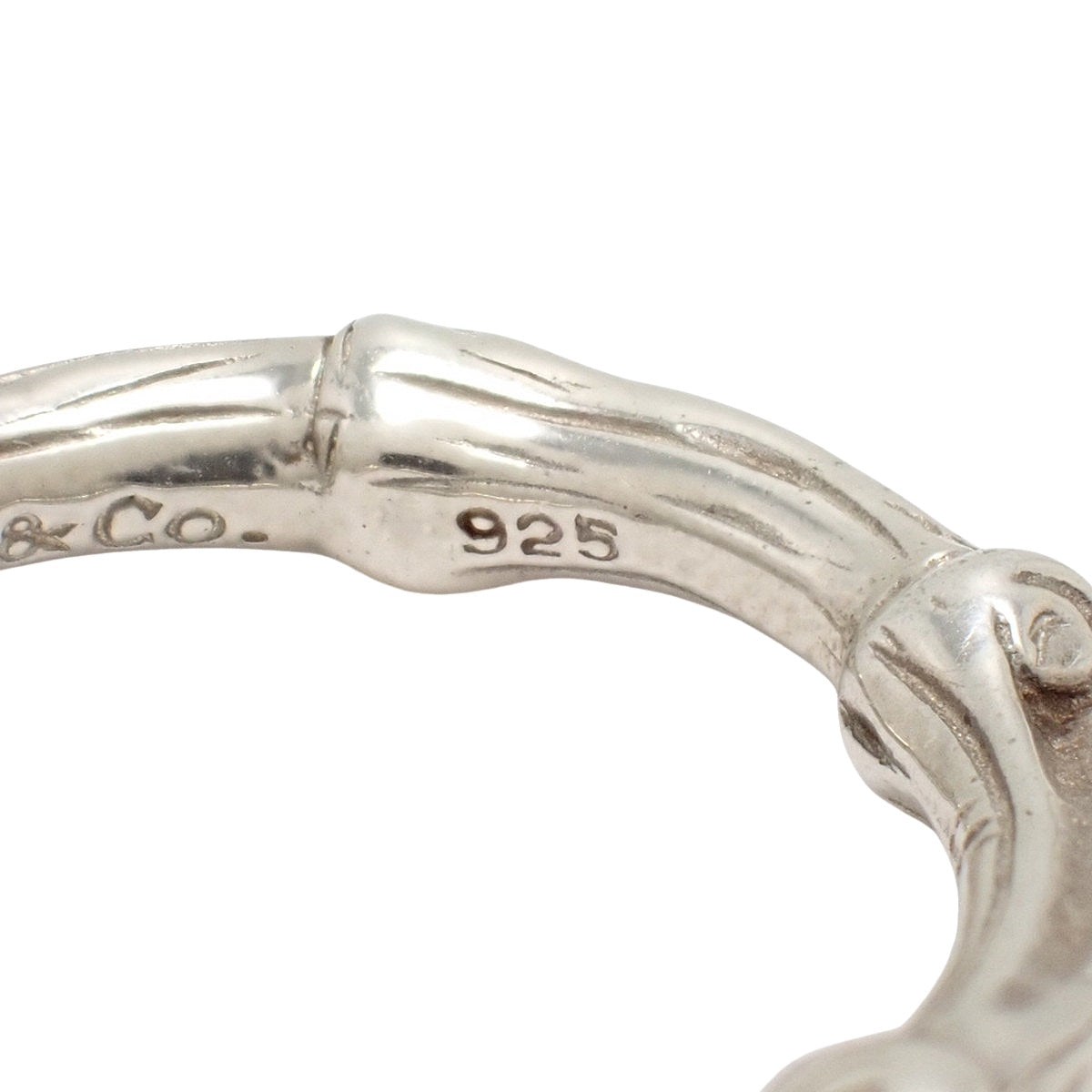 バンブー ピアス シルバー SV925