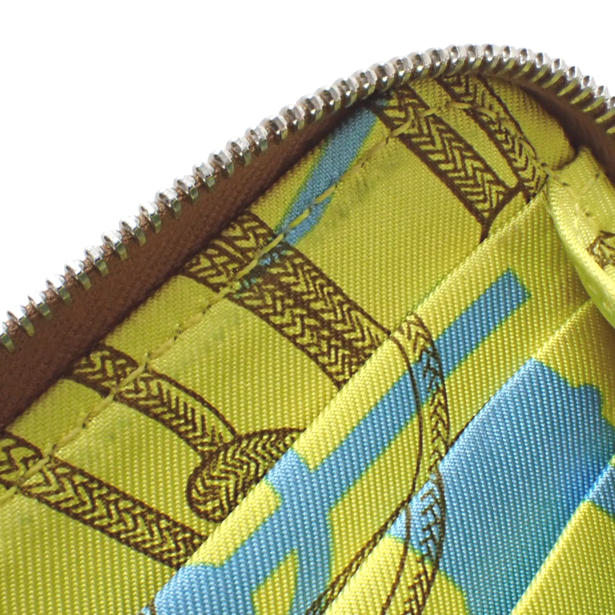 Azap Compact Silk'In Epsom 丝绸 金色/柠檬黄 银色五金 Z刻印
