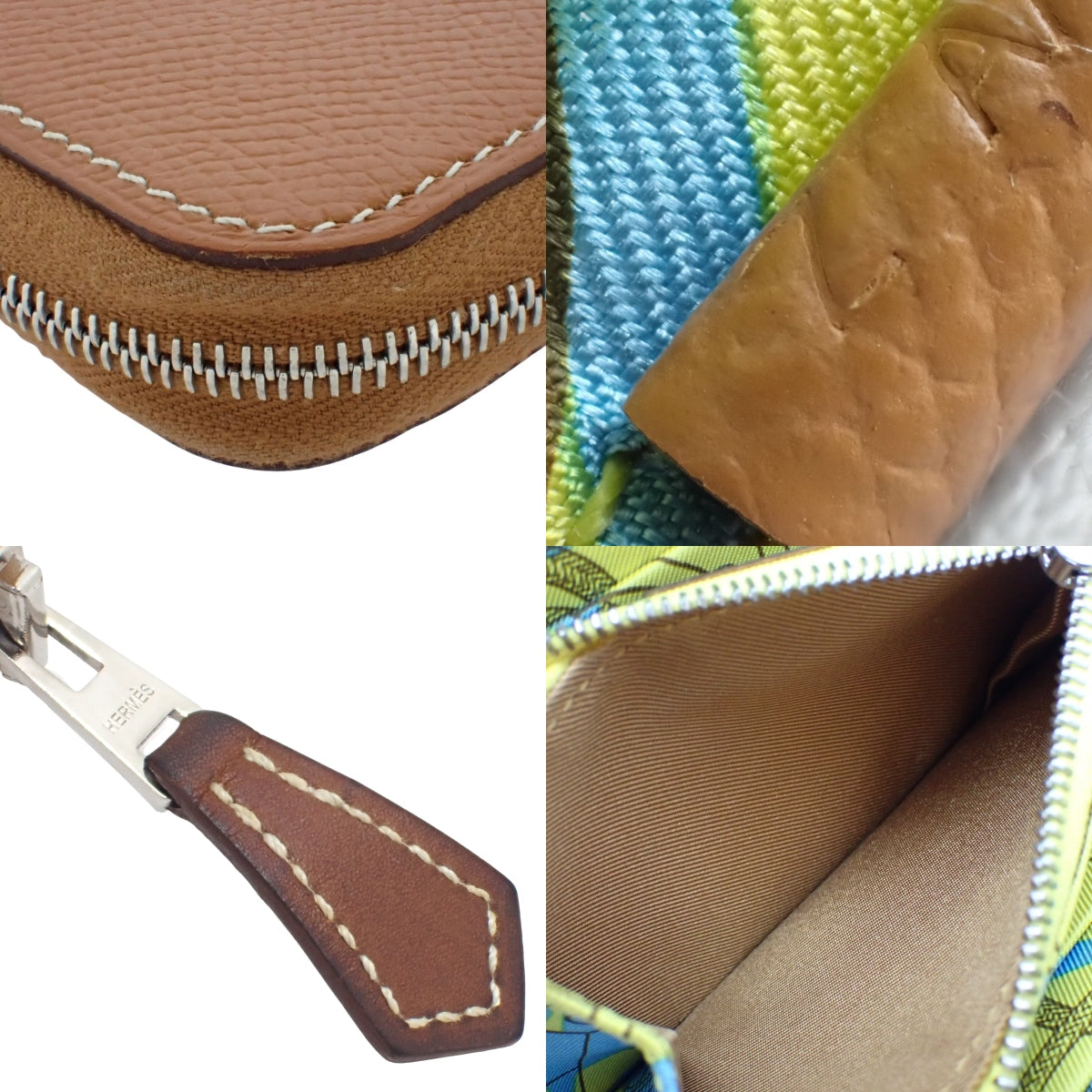 Azap Compact Silk In Epson Silk Gold/Jaune Citron Silver Hardware Z Stamp