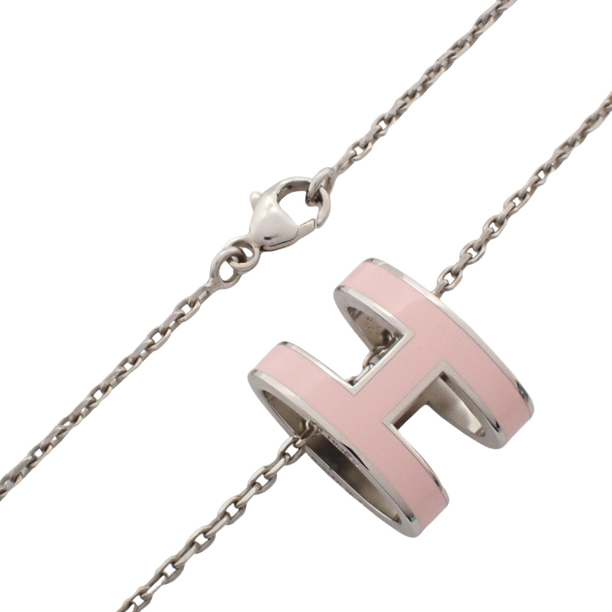Pop Ash H Necklace Metal