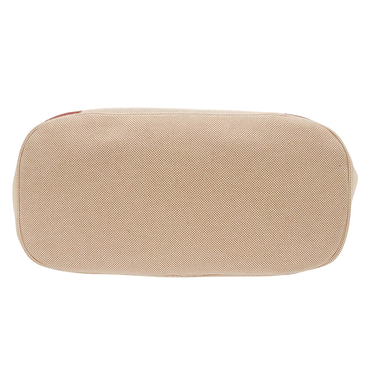 カブリオル マザーズバッグ トワルアッシュ ベージュ レッド シルバー金具