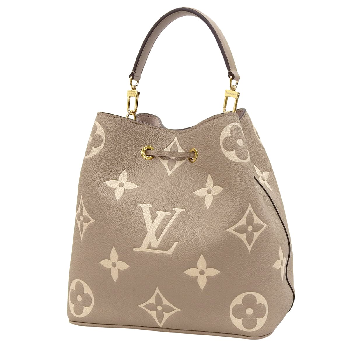 Two-tone Monogram Empreinte NeoNoe MM Tourterelle Creme M45555