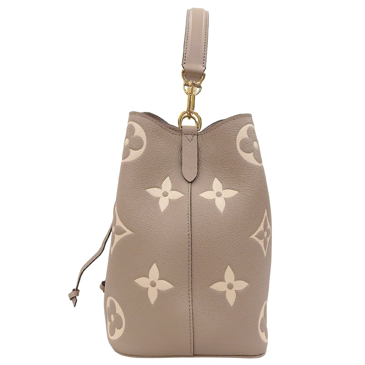 双色 Monogram Empreinte NeoNoe MM Tourterelle 奶油 M45555