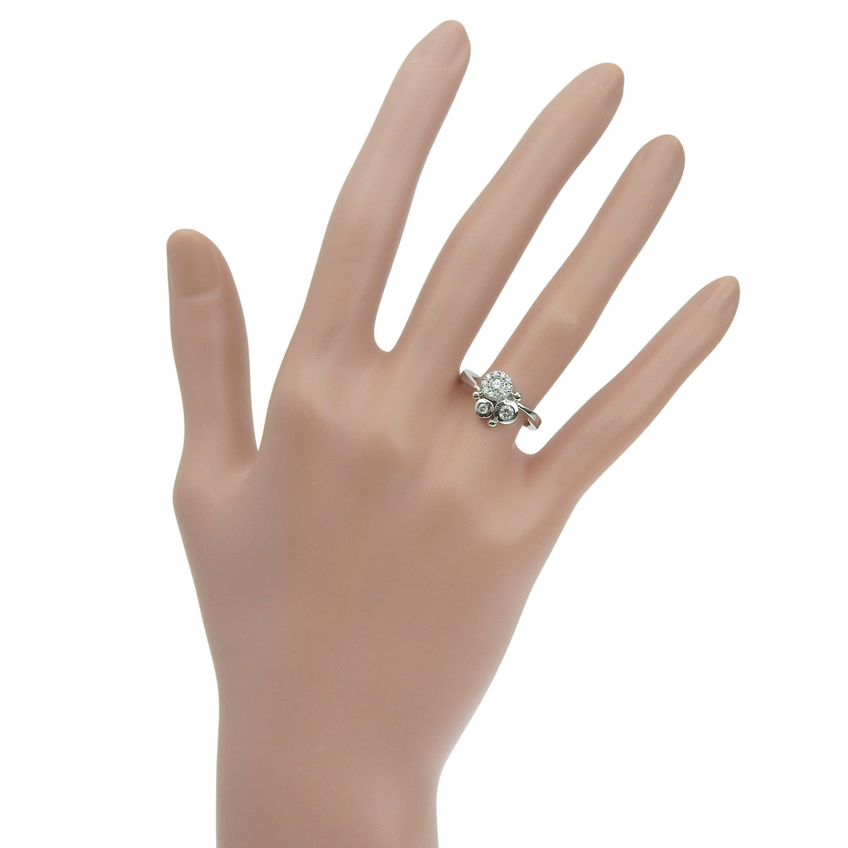 Diamond ring D0.28 white gold K18WG