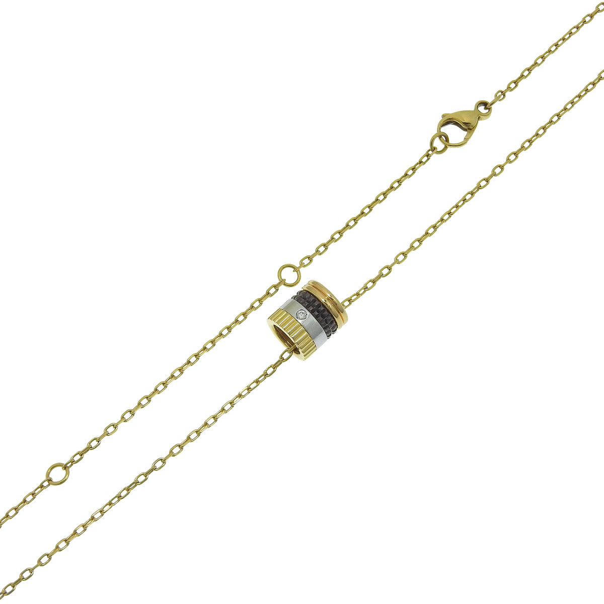 Quatre Classic Pendant Small Diamond K18YG PG WG