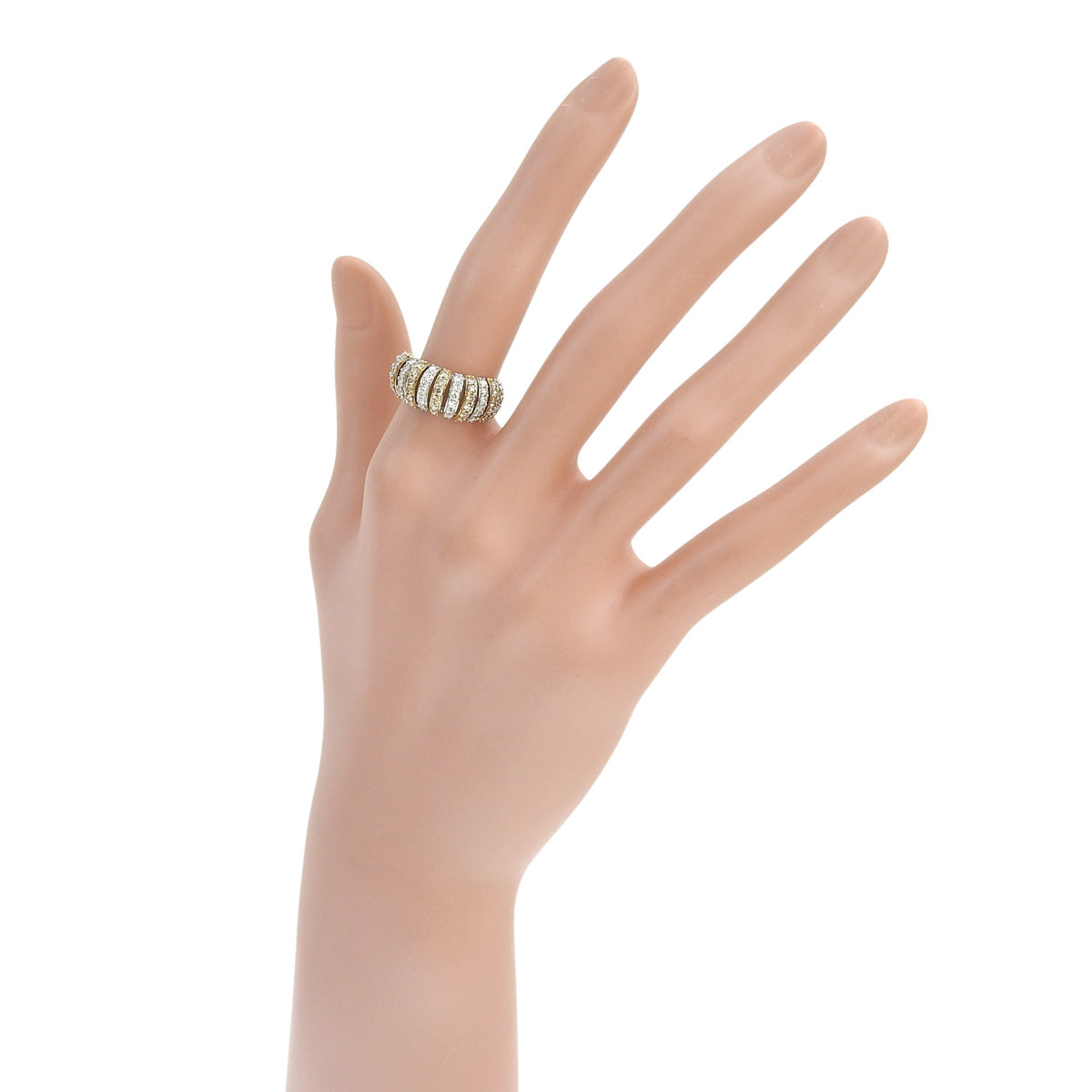 ダイヤモンド リング D0.92 ホワイトゴールド K18WG イエローゴールド K18YG 12(52)号 5.1g