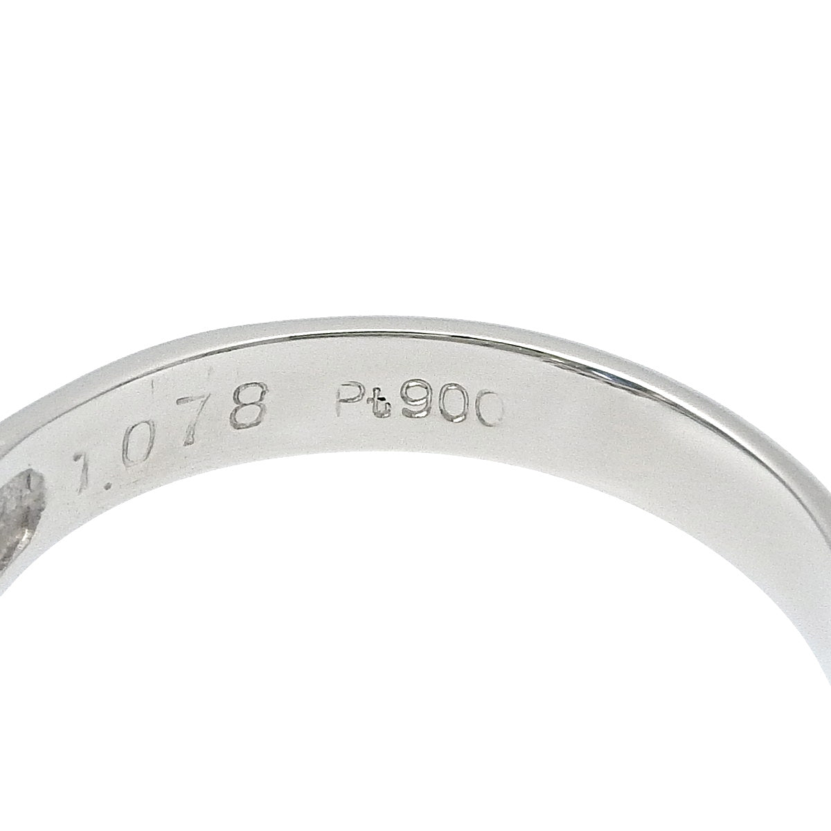 Sapphire and diamond ring, S1.078/D0.37, platinum Pt900, 5.5g