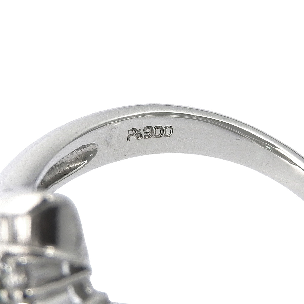 エメラルド ダイヤモンド リング E0.21/D0.28 プラチナ Pt900 6.3g