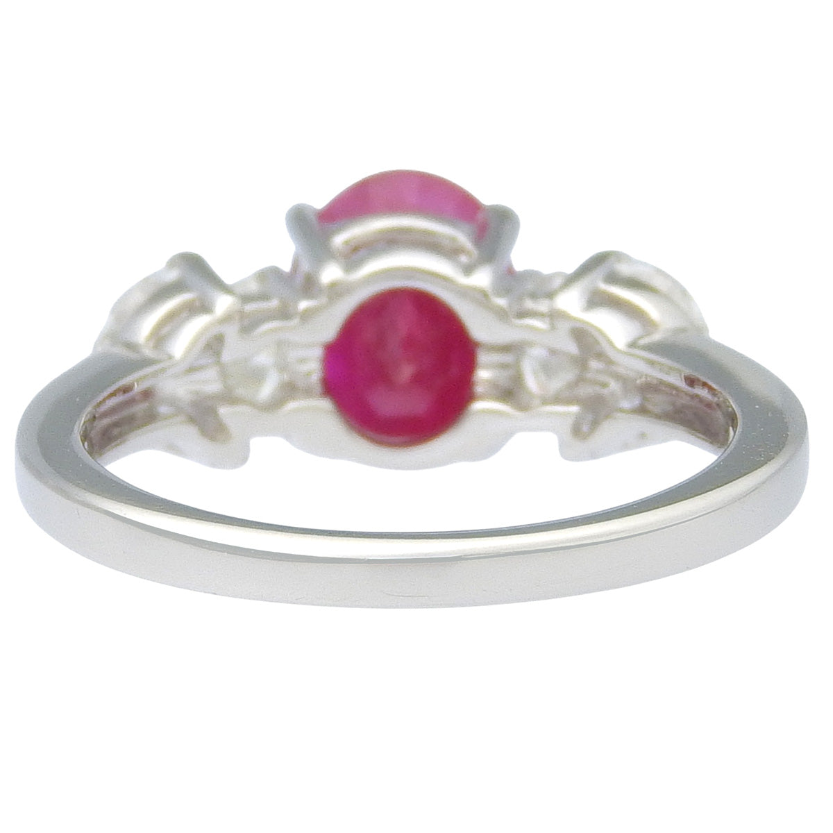 ルビー リング R2.03,0.414/D0.25 プラチナ Pt900 5.6g