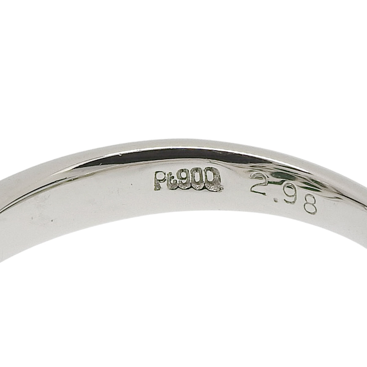 Jadeite and Diamond Ring, H2.98/D0.52, Platinum Pt900, 8.1g