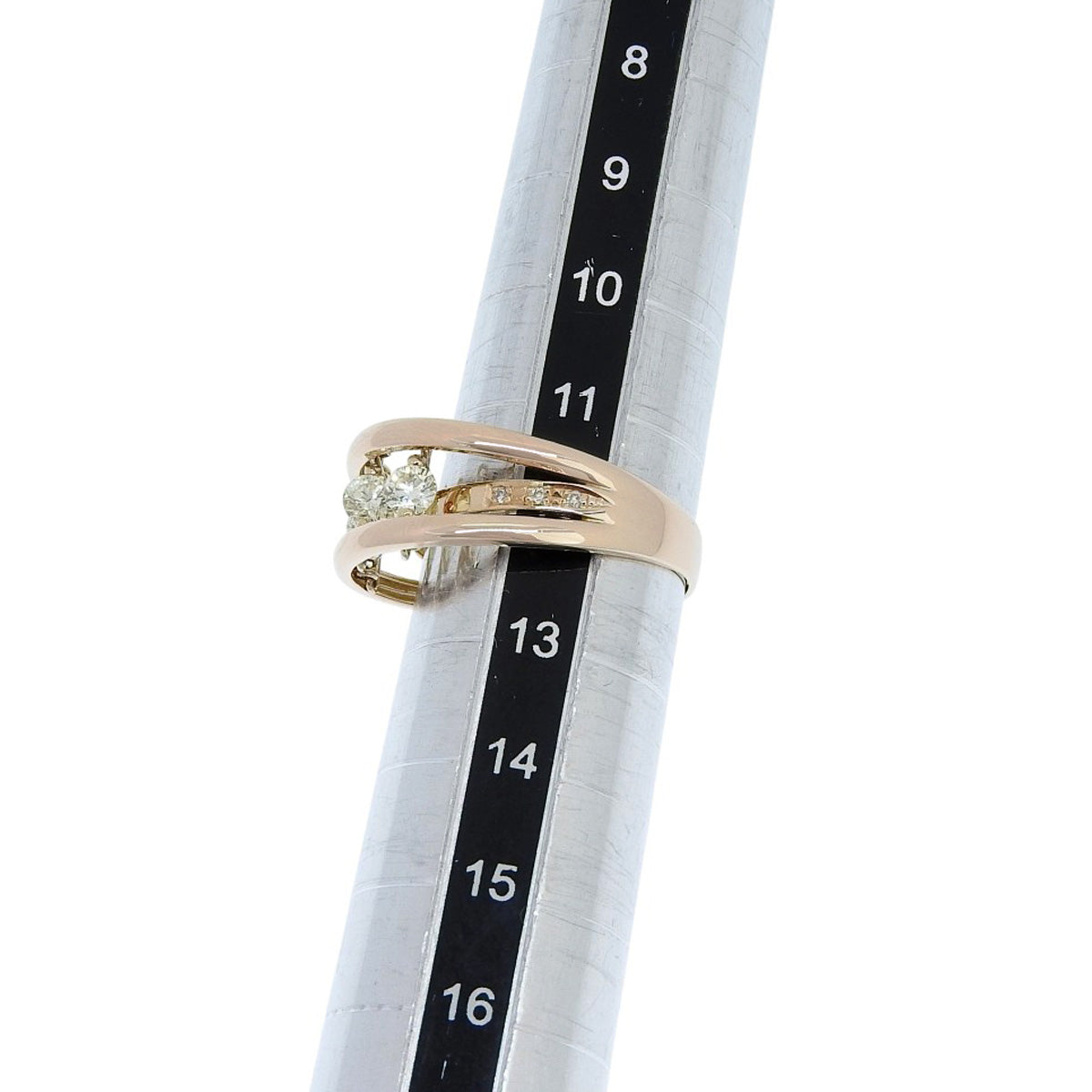 ダイヤ リング D0.50 ピンクゴールド K18PG 4.9g