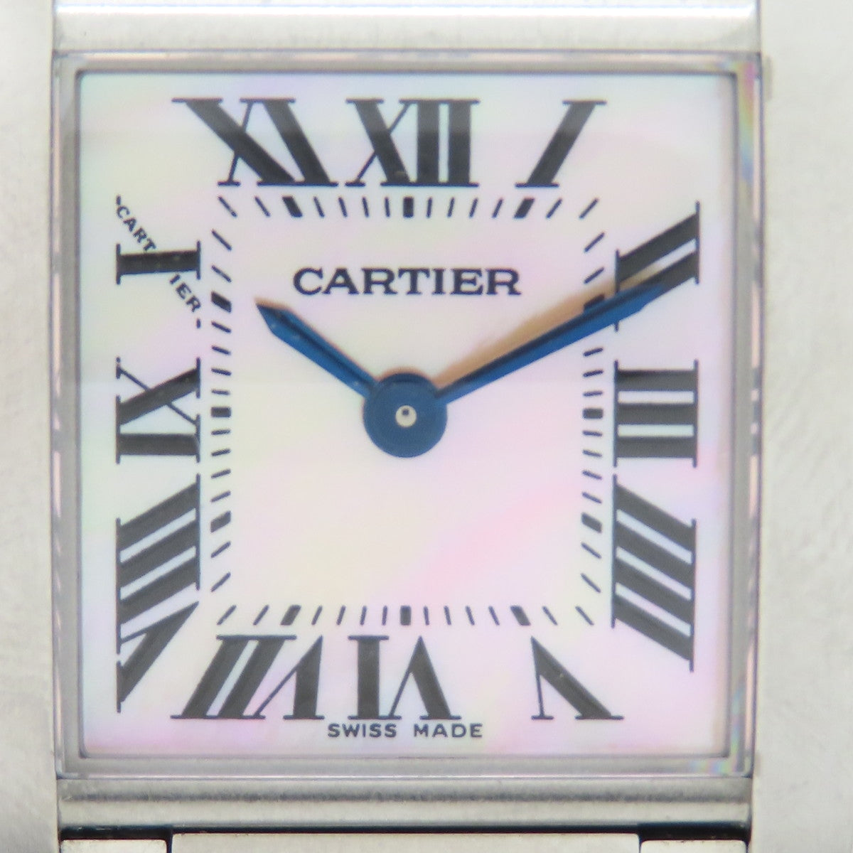 Tank Française SM W51028Q3 Stainless Steel Pink Shell Dial Pink Quartz Women's