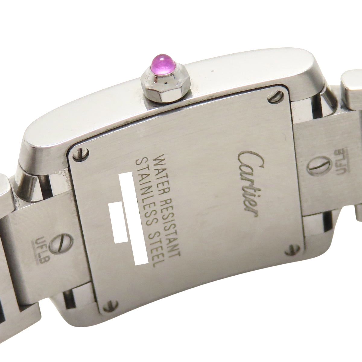 Tank Française SM W51028Q3 Stainless Steel Pink Shell Dial Pink Quartz Women's