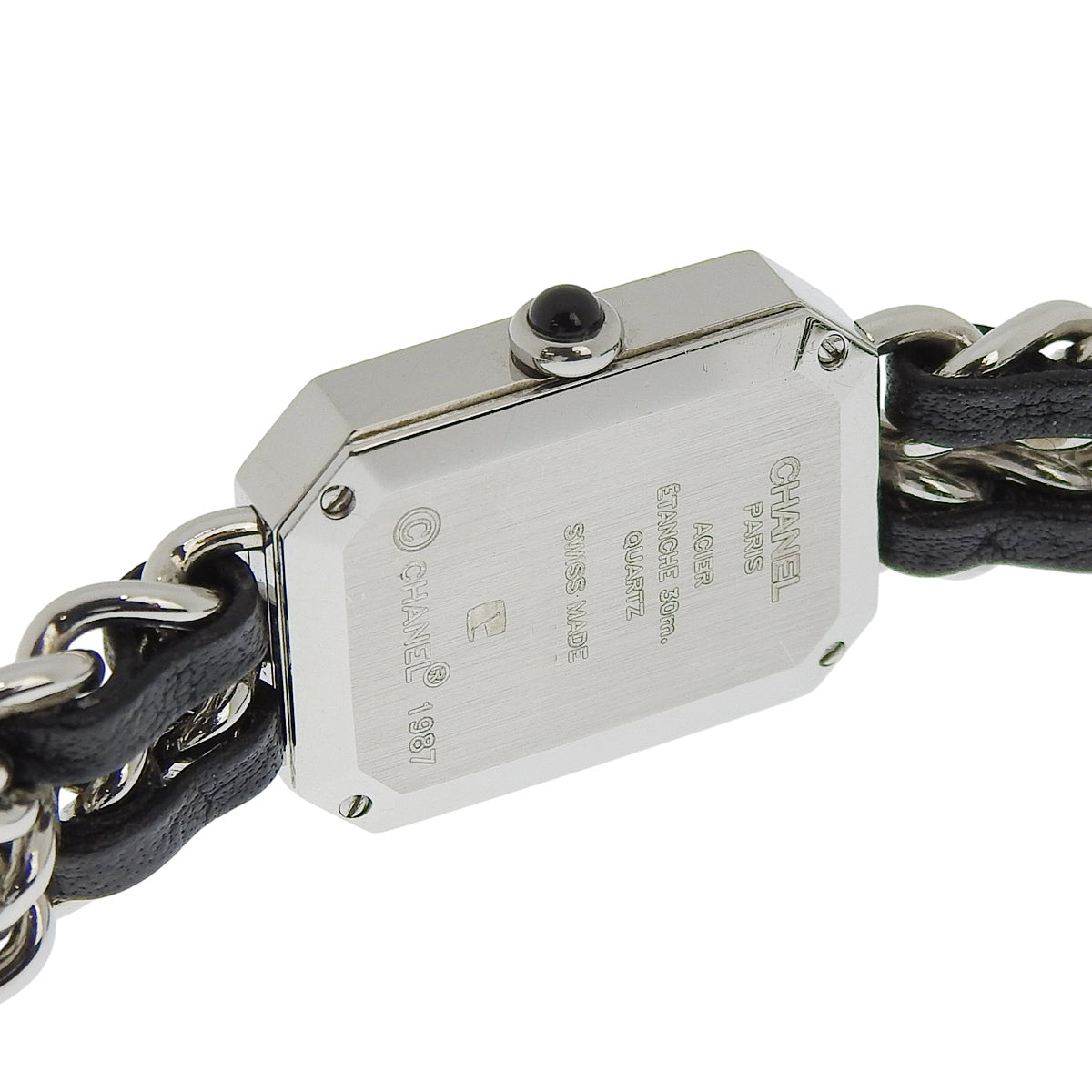 Premiere L H0451 SS 皮革黑色石英女包