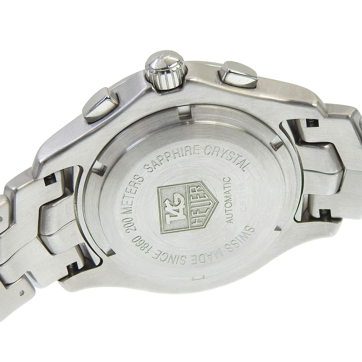 リンク CJF2115 SS グレー 自動巻き メンズ