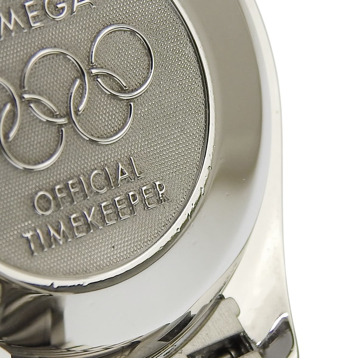 Speedmaster Date 3515.20 SS White Automatic Men's