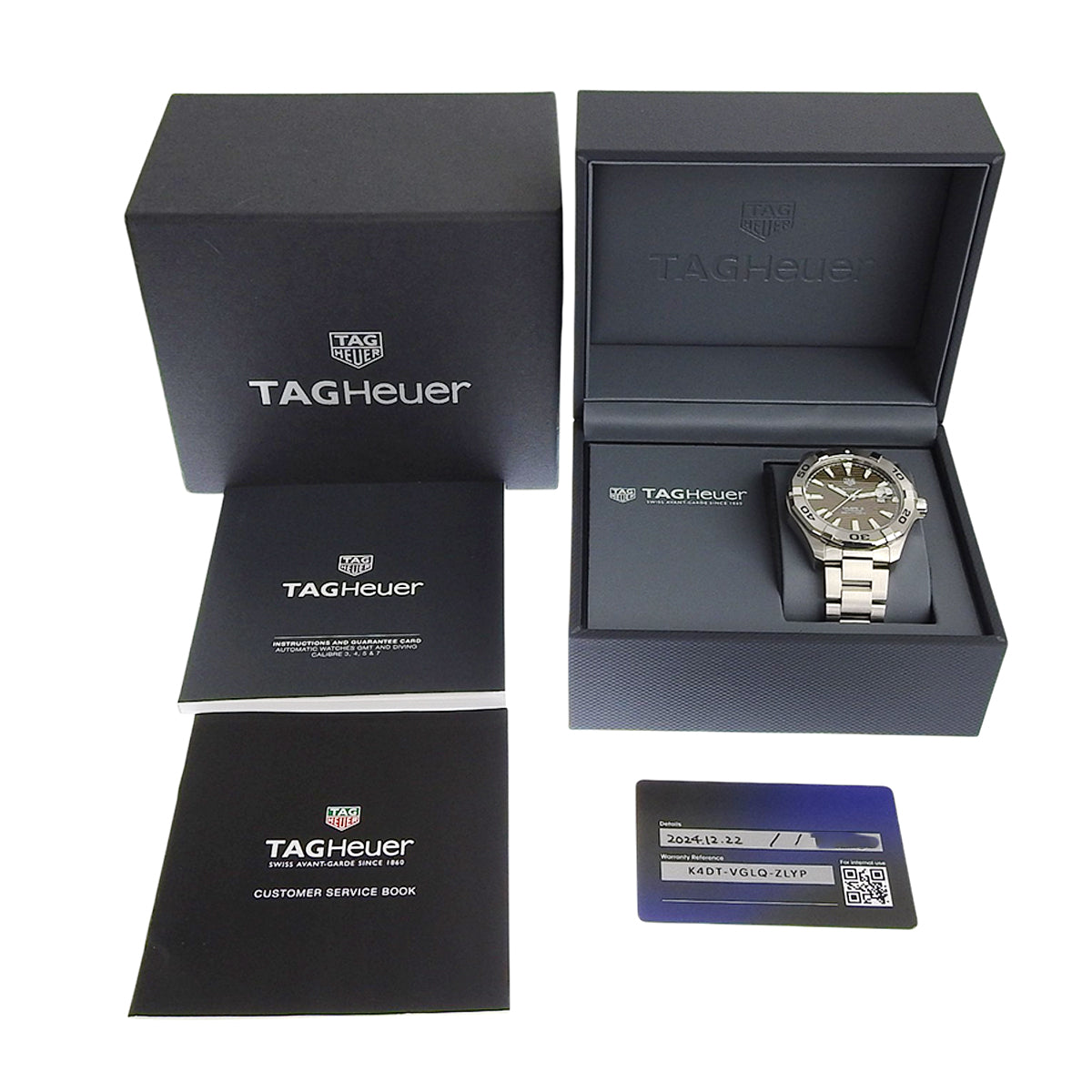 アクアレーサー WAY2018.BA0927 SS ブラウン 自動巻き メンズ