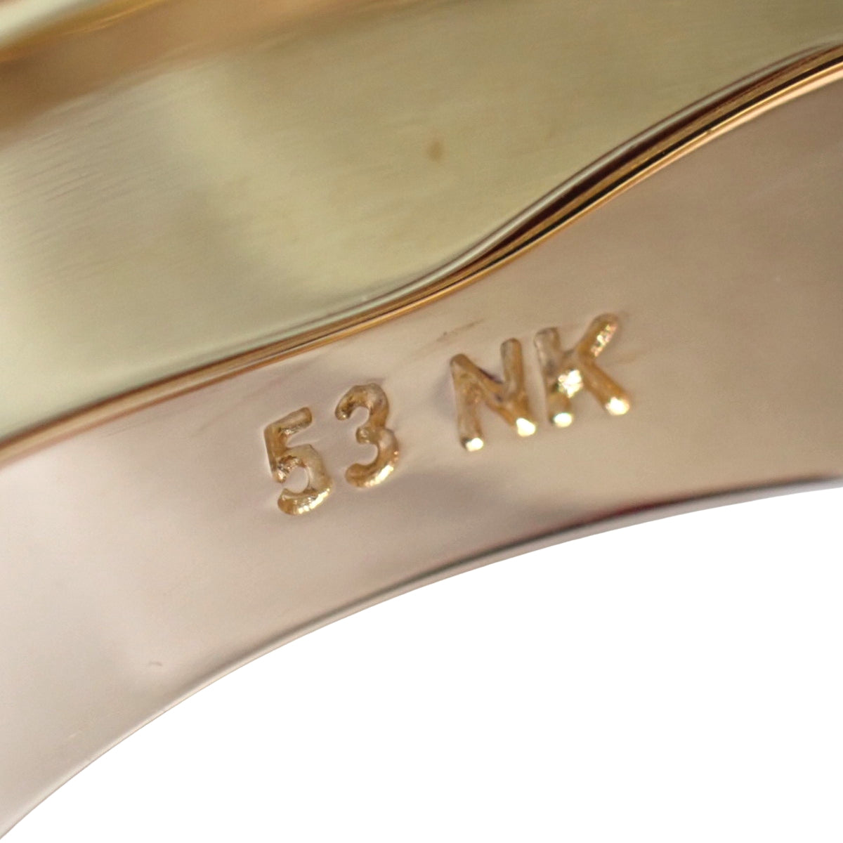 フュージョンリング 2連 イエローゴールド K18YG ピンクゴールド K18PG 10.4g