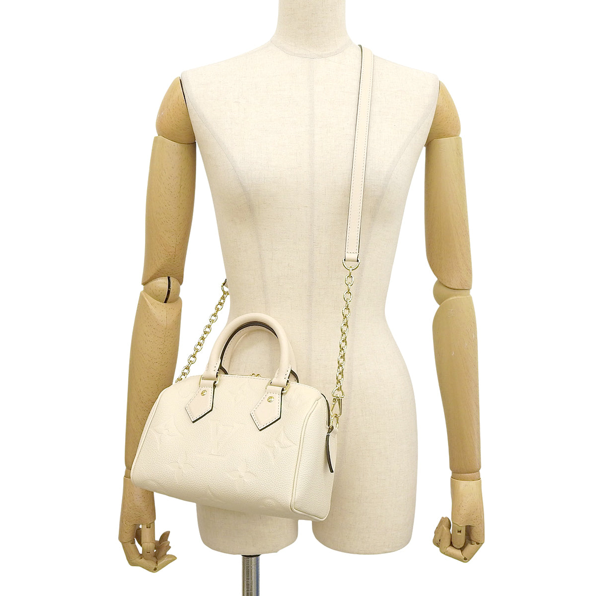 Monogram Empreinte Speedy Bandouliere 20 Monogram Empreinte Crème M58954