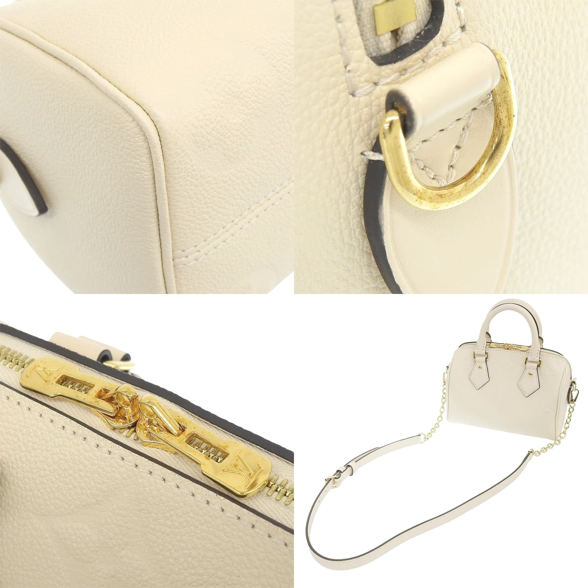 Monogram Empreinte Speedy Bandouliere 20 Monogram Empreinte Crème M58954