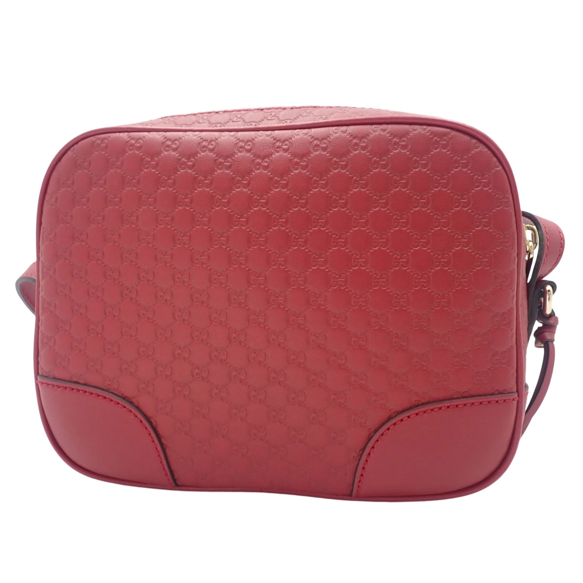 マイクログッチシマ クロスボディバッグ レッド 449413