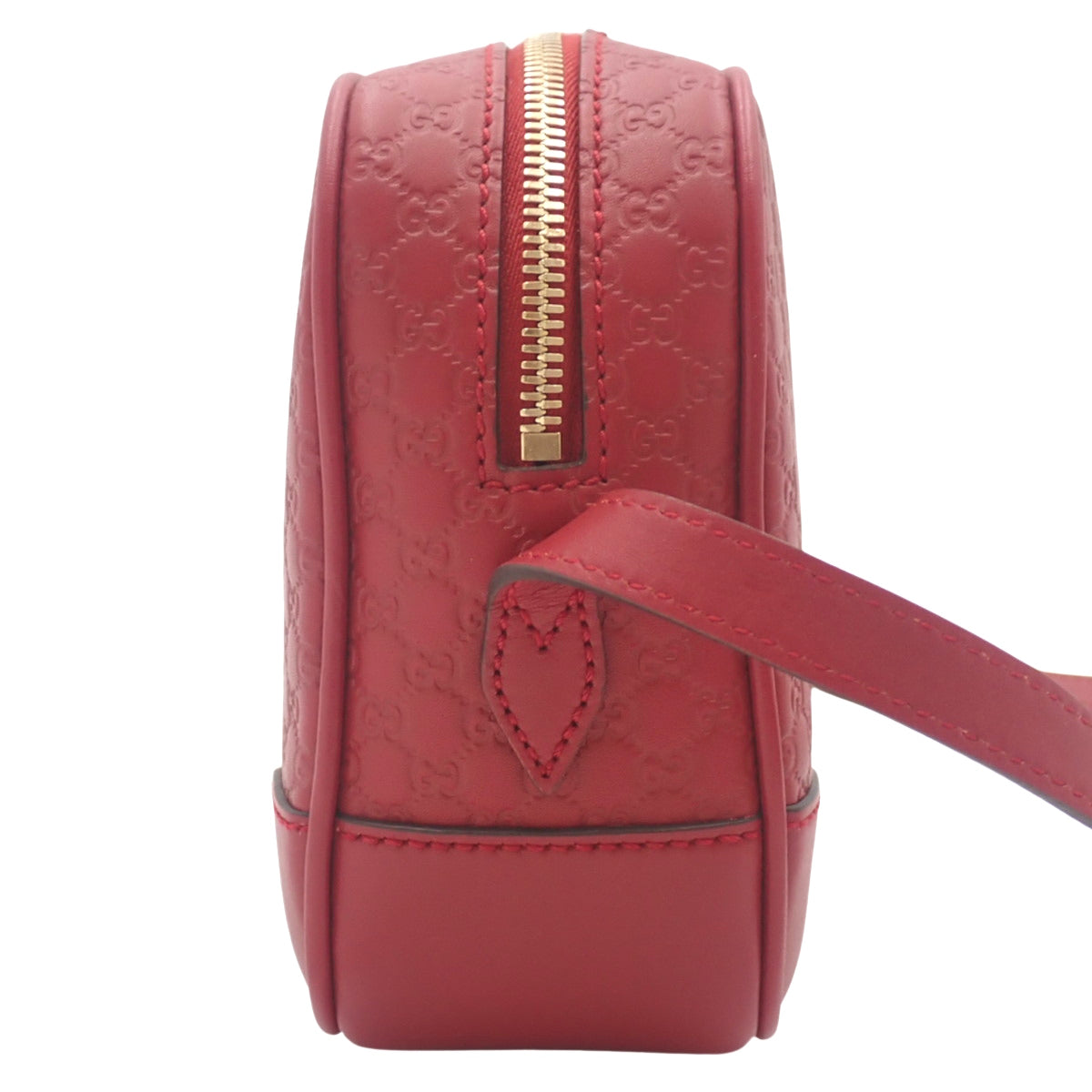 マイクログッチシマ クロスボディバッグ レッド 449413