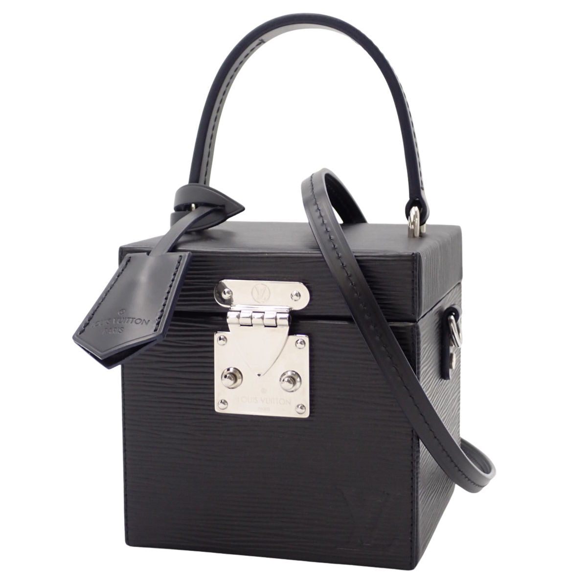 Epi Bleecker Box Epi Leather Noir M52703