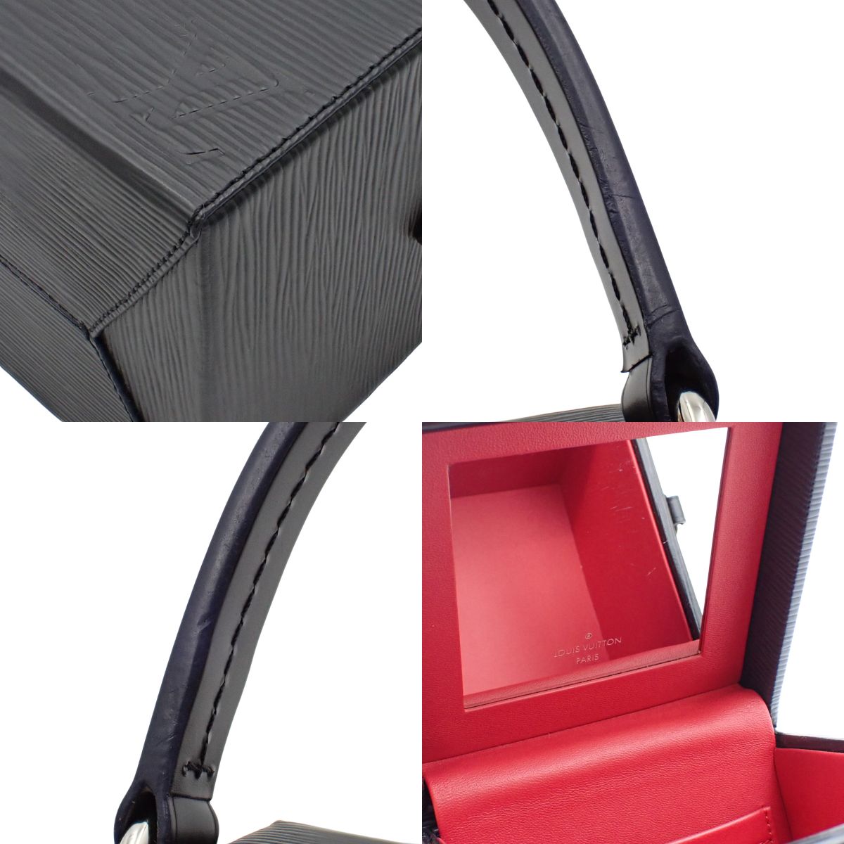 Epi Bleecker Box Epi Leather Noir M52703