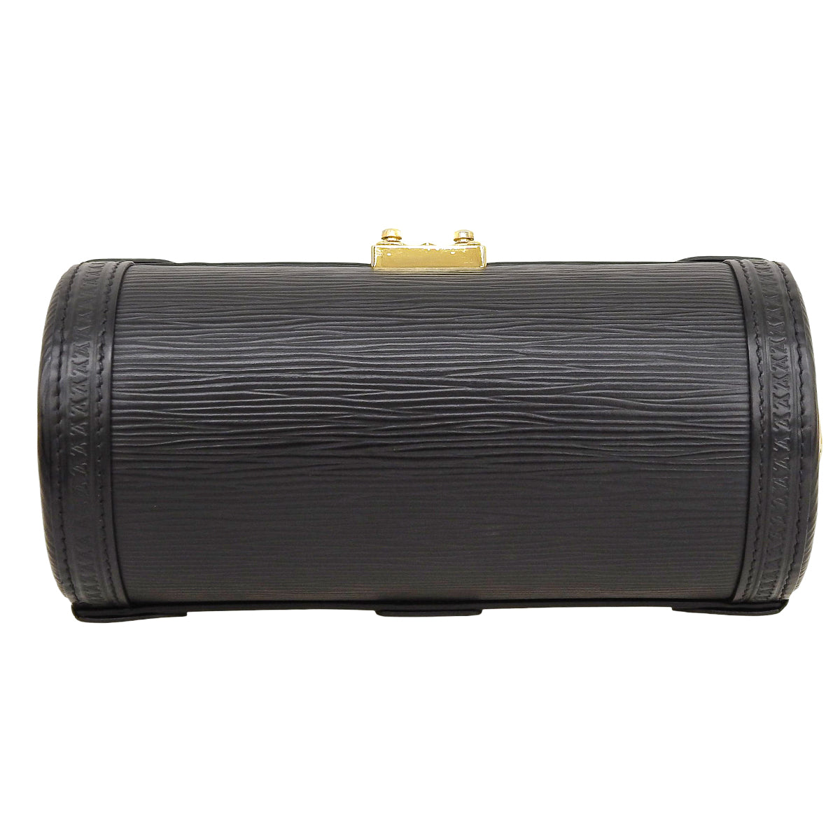 Epi Papillon 旅行箱,Epi 黑色皮革 M58655