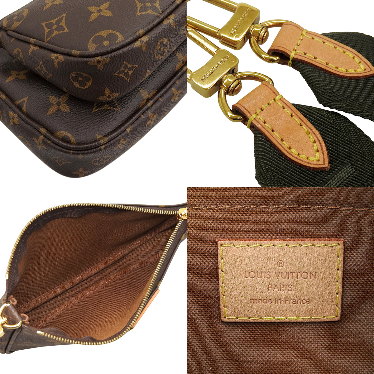Monogram Multi Pochette Accessoires Brown M44813