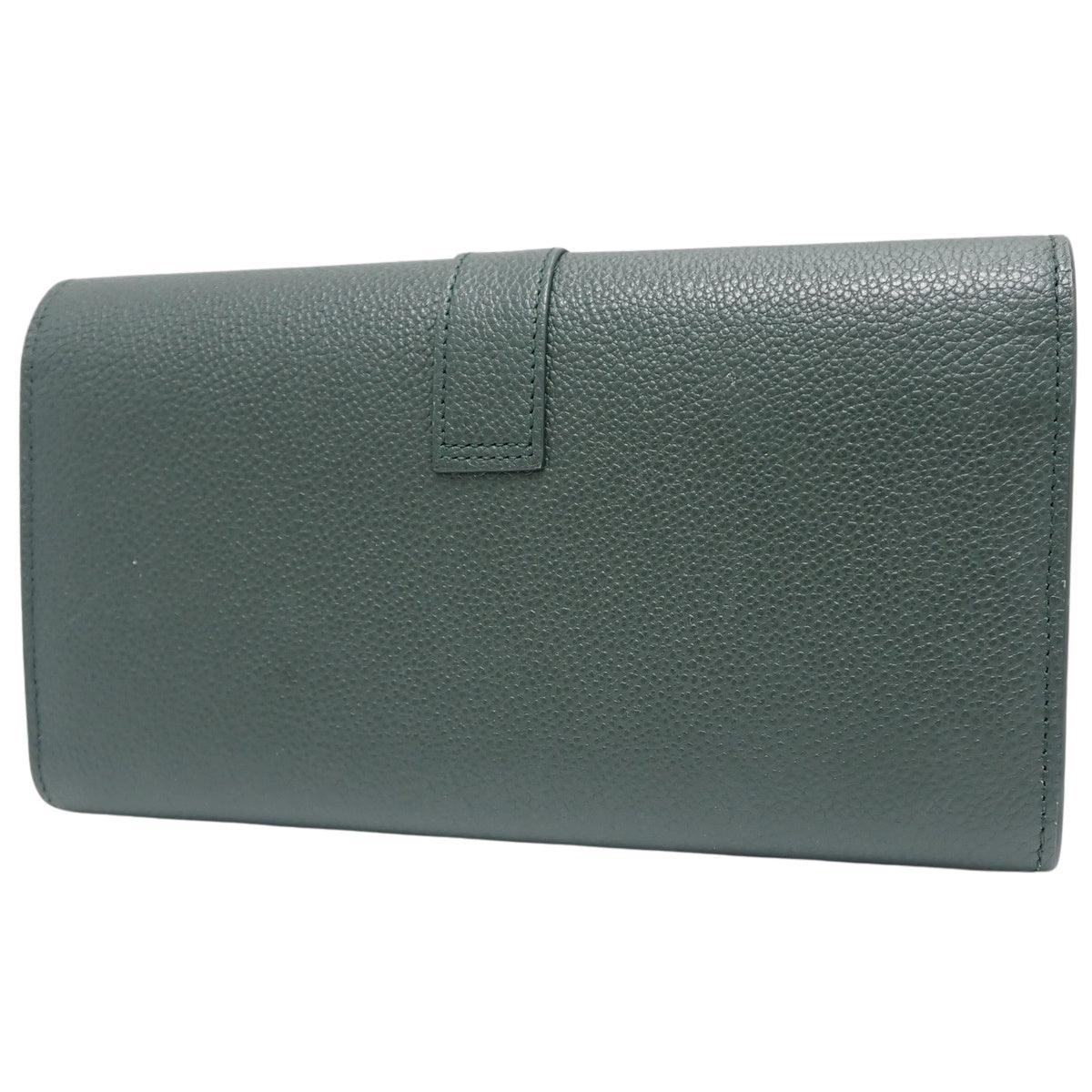Cassandra Flap Wallet in Dark Green Leather 414567 B680J