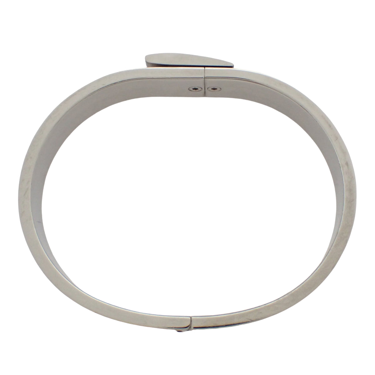 Jet Bangle Metal Silver Gray