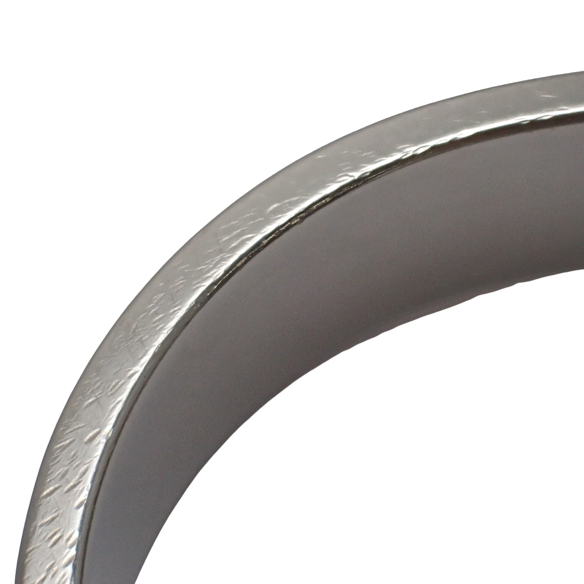 Jet Bangle Metal Silver Gray