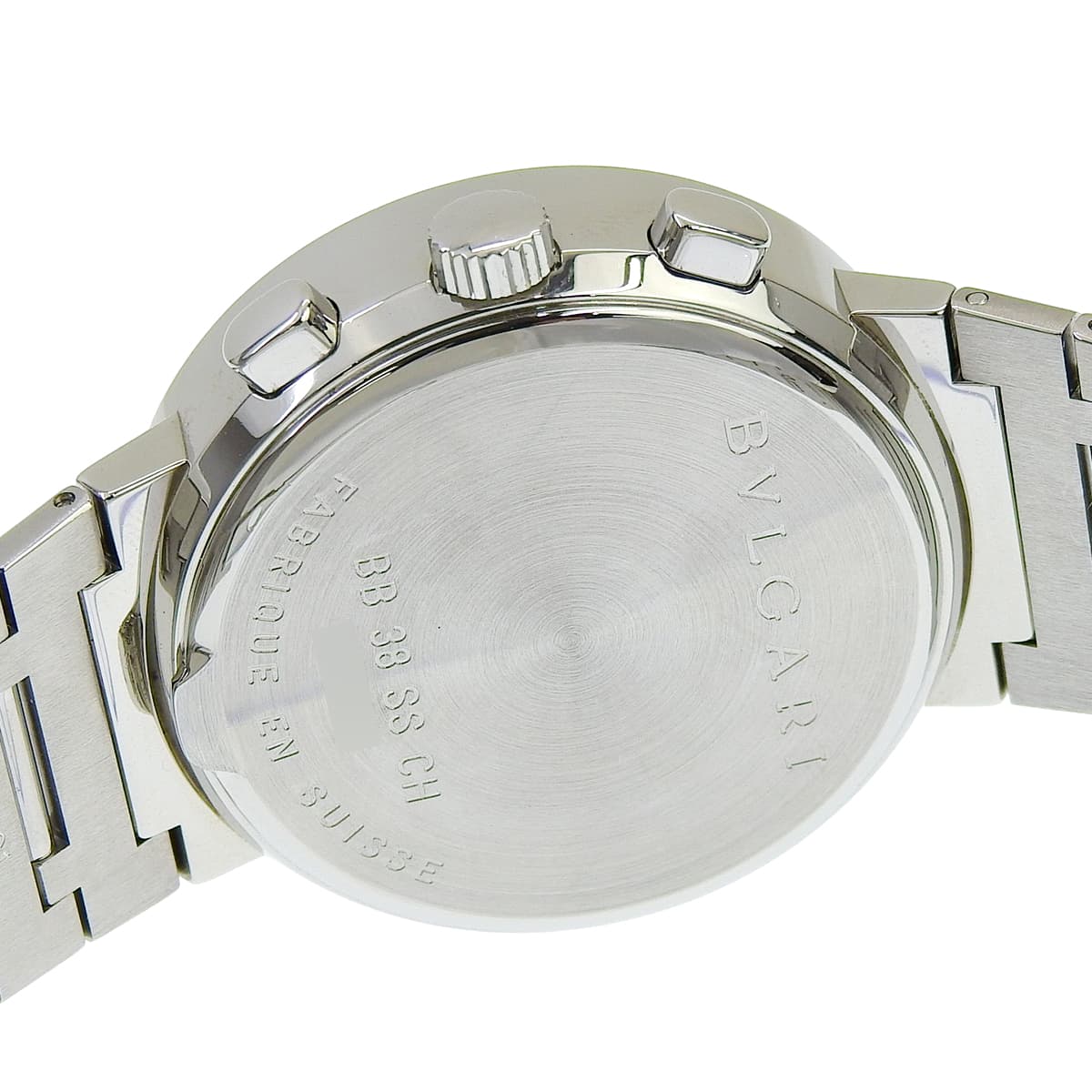 Bvlgari Bvlgari Chronograph BB38SSCH SS Black Automatic Men's Watch