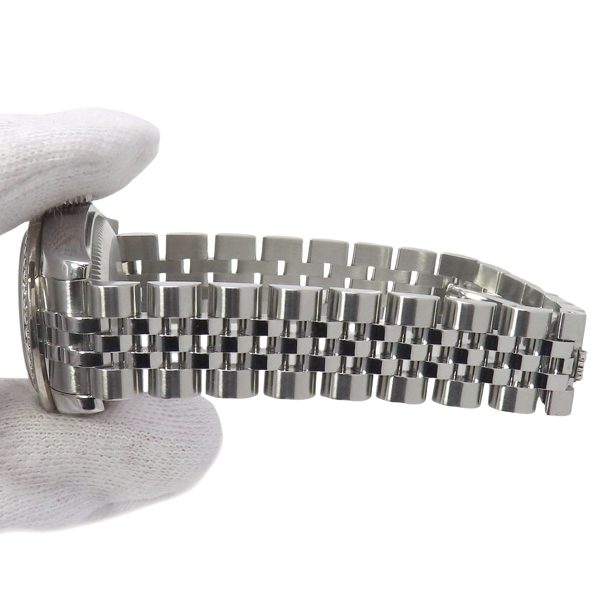 Datejust Bezel Diamond 179384G White Gold/Stainless Steel Random Number 10PD Automatic Women's