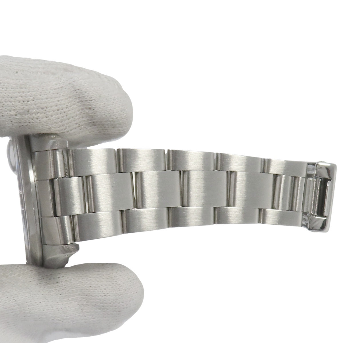 Oyster Perpetual Date 15200 SS N-number White Automatic Men's