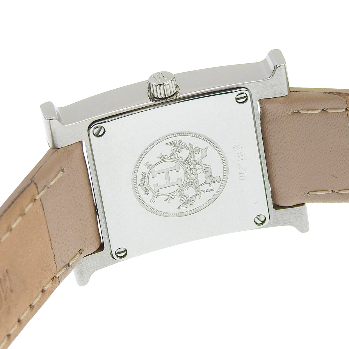 H Watch HH1.210 SS/Leather Beige Quartz Ladies
