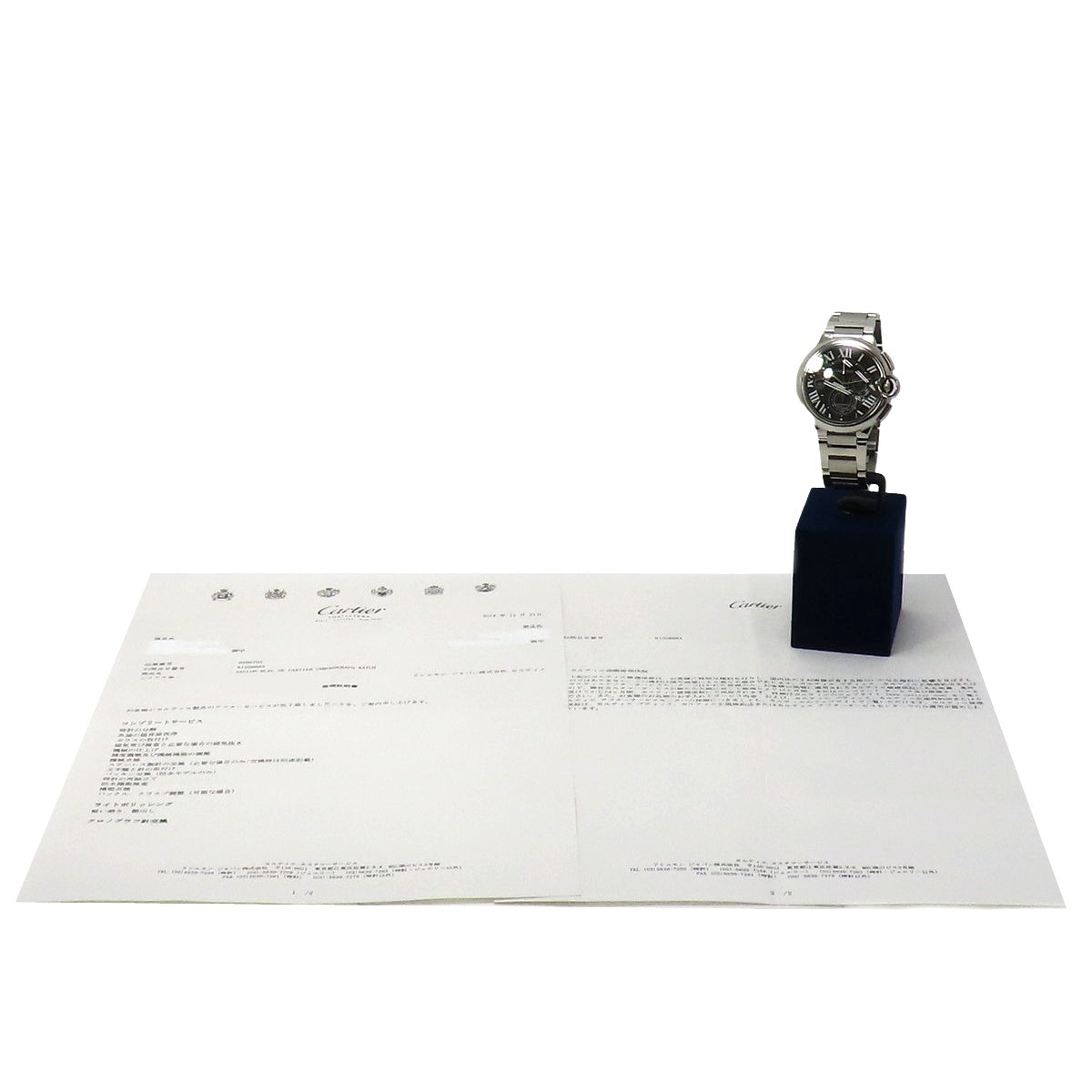 Ballon Bleu Chrono W6920025 SS 黑色自动男士腕表