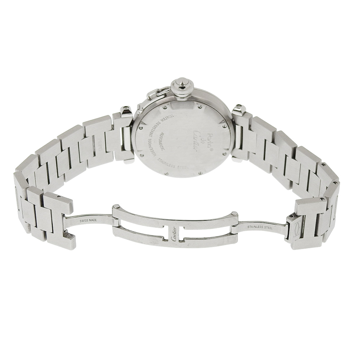 Pasha C W31043M7 SS Black Automatic Unisex