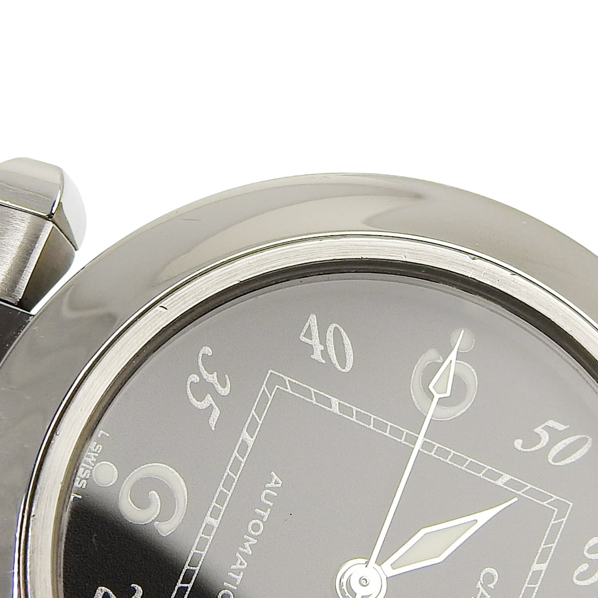 Pasha C W31043M7 SS Black Automatic Unisex