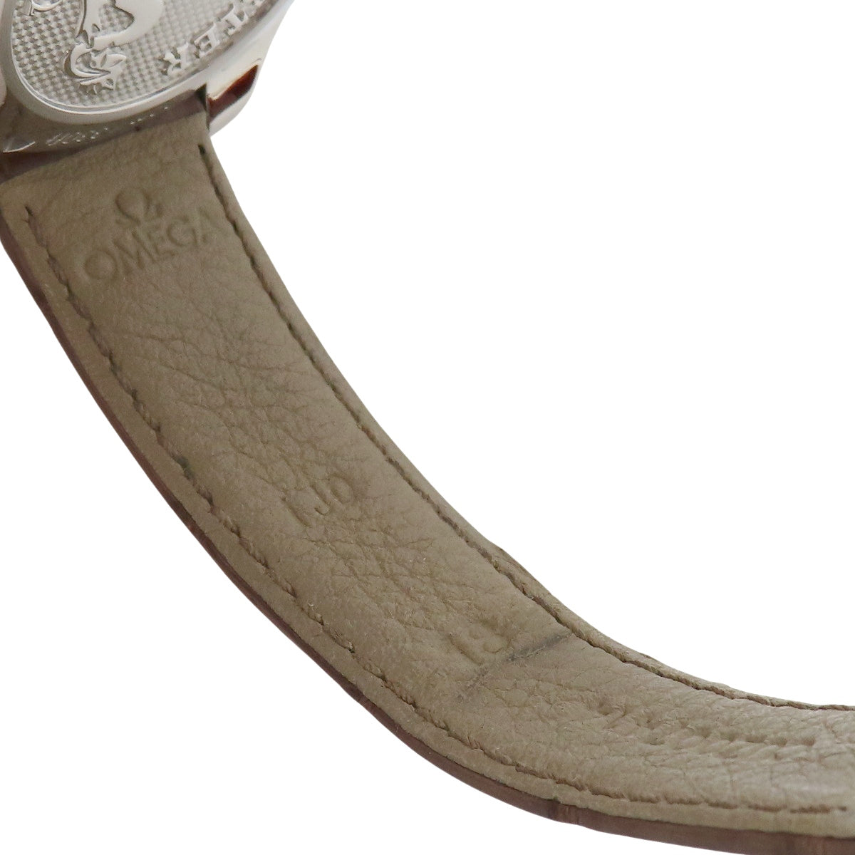 超霸38同轴计时码表 324.23.38.50.02.002 PG/SS/皮革 象牙色 自动男士腕表