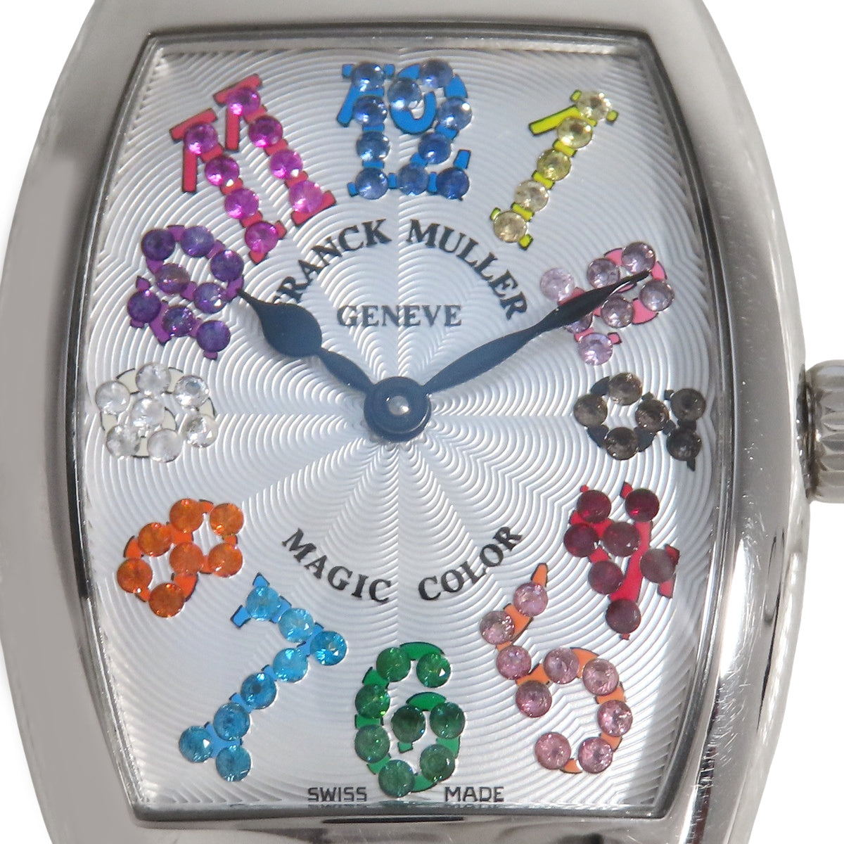 Tonneau Curvex Magic Color 1752QZMAGCOL WG/Leather Silver Quartz Ladies