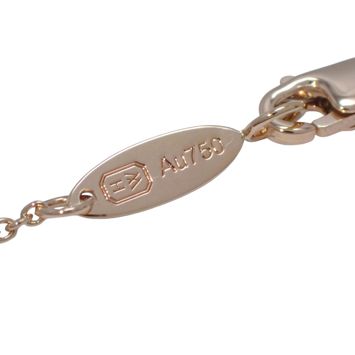 Lily Cluster Pendant with Diamonds and Pink Gold in 18K Pink Gold